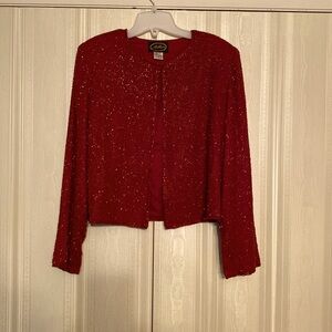Vintage Allure Sequin jacket